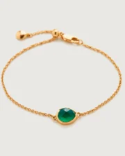 Green Onyx Chain Bracelet